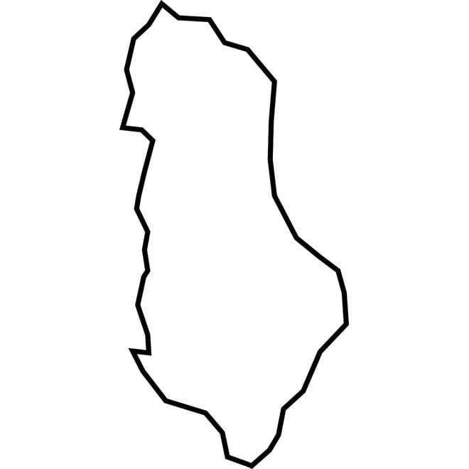 peta Albania peta vektor