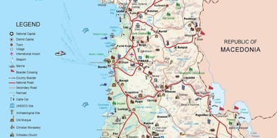 Dhermi peta Albania